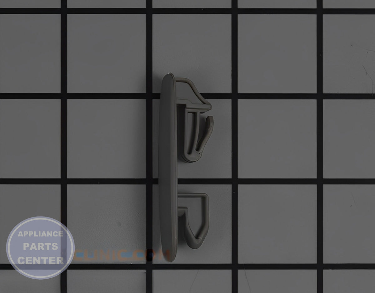 Whirlpool Dishrack Stop Clip WPW10082861 - Main view showing secure fit for various models
