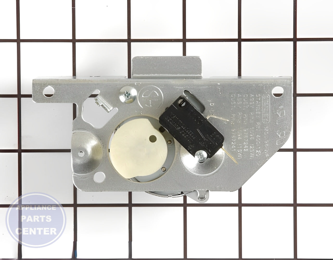 WHIRLPOOL DOOR LATCH WPW10107820 - Detailed view of sturdy latch mechanism