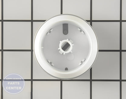 WHIRLPOOL KNOB WPW10110027 - Side view with precise control specifications