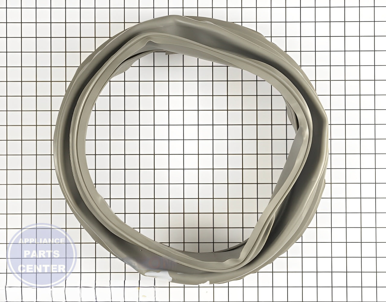 WHIRLPOOL WASHER DOOR BOOT SEAL WPW10111435 - Main view showing tight seal for various Whirlpool models
