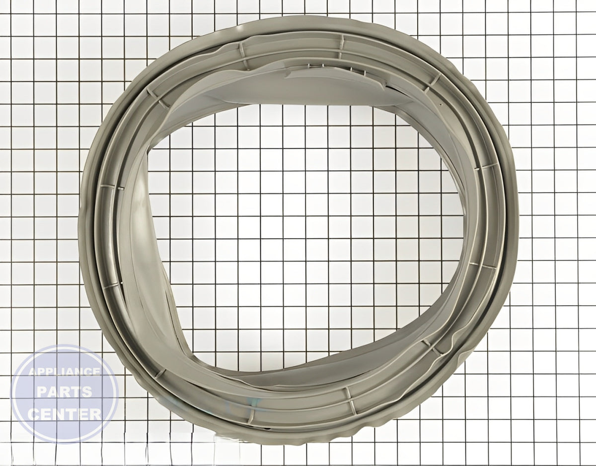 WHIRLPOOL WASHER DOOR BOOT SEAL WPW10111435 - Detailed view of high-quality gasket and seal