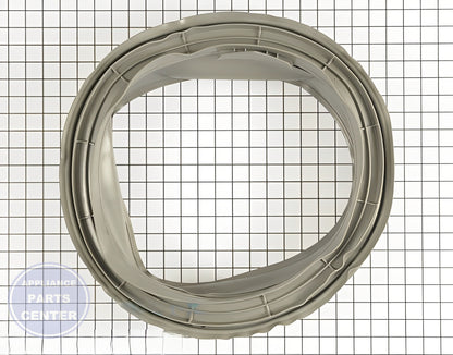 WHIRLPOOL WASHER DOOR BOOT SEAL WPW10111435 - Detailed view of high-quality gasket and seal