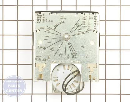 Whirlpool Timer WPW10112081 - Main view showing precise timing for various models