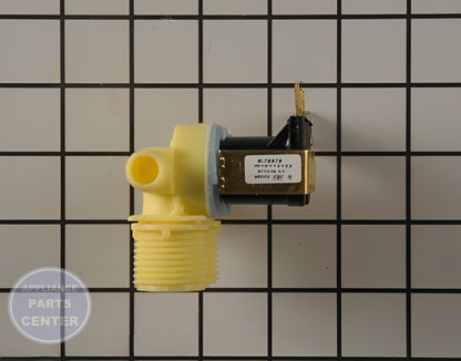 Amana Water Inlet Valve WPW10113122 - Main view showing Valve & Float for Amana, Kenmore, Roper, Estate, Crosley, Inglis
