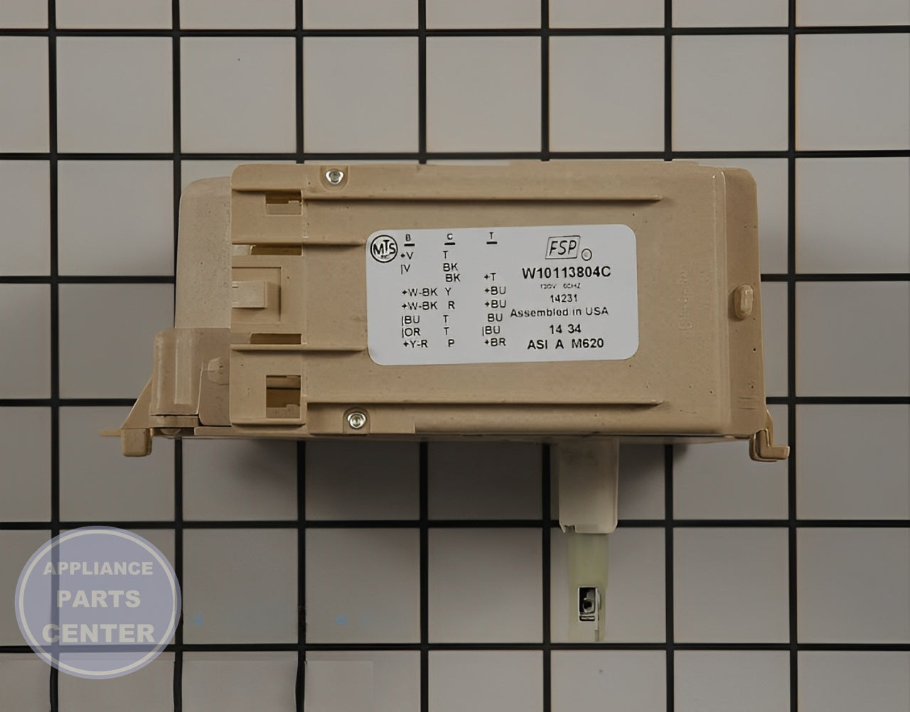 WHIRLPOOL TIMER ASSEMBLY WPW10113804 - Detailed view of accurate timing components
