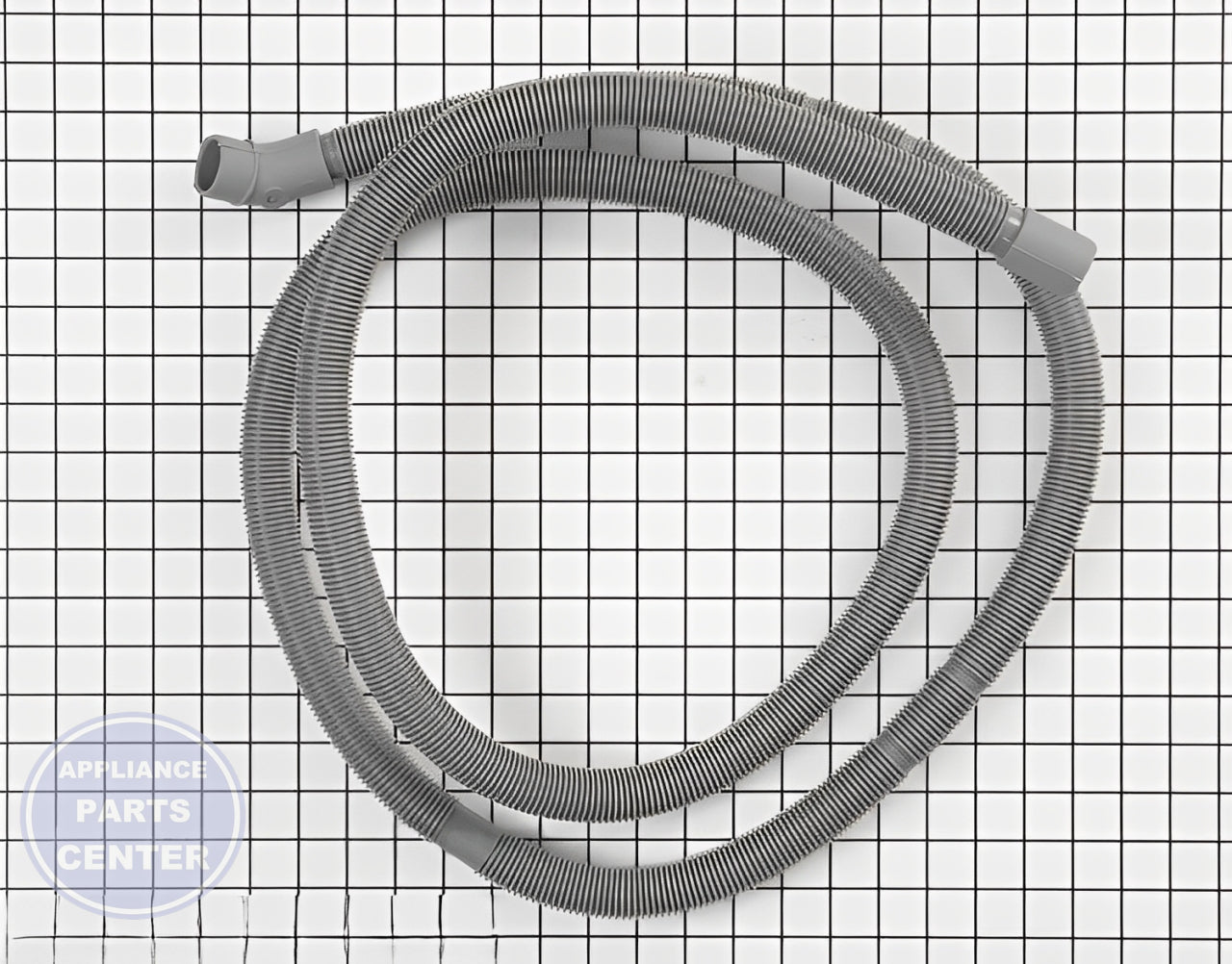 WHIRLPOOL DRAIN HOSE WPW10114608 - Main view showing drainage efficiency for WPL Washing Machines