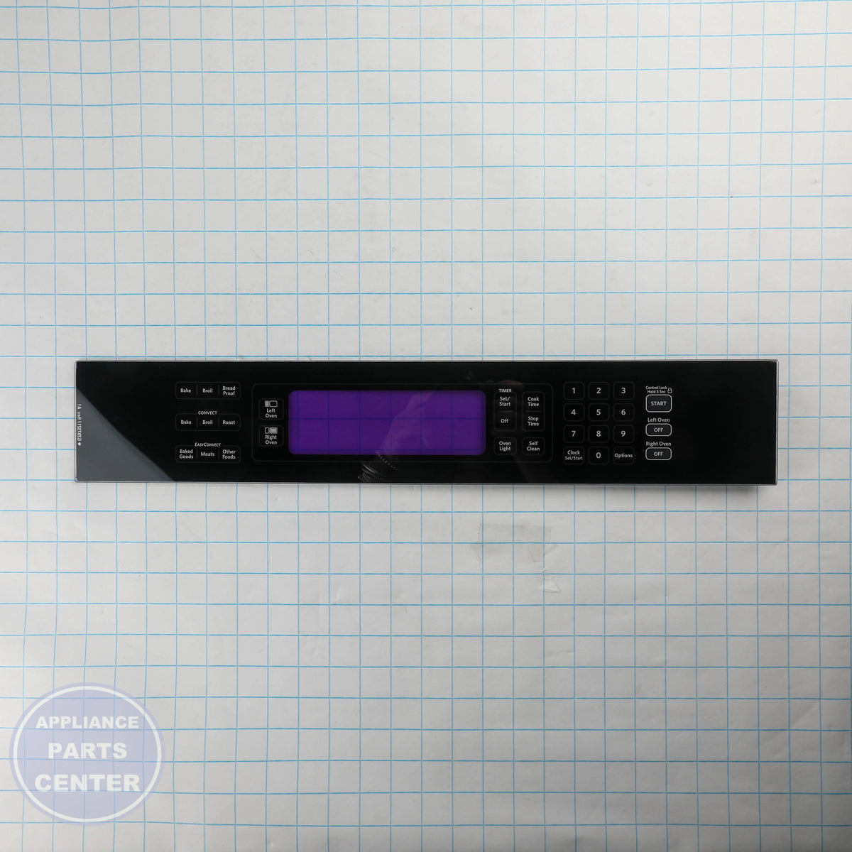 SWTCH-MEMB WPW10116117 - Side view with precise measurements