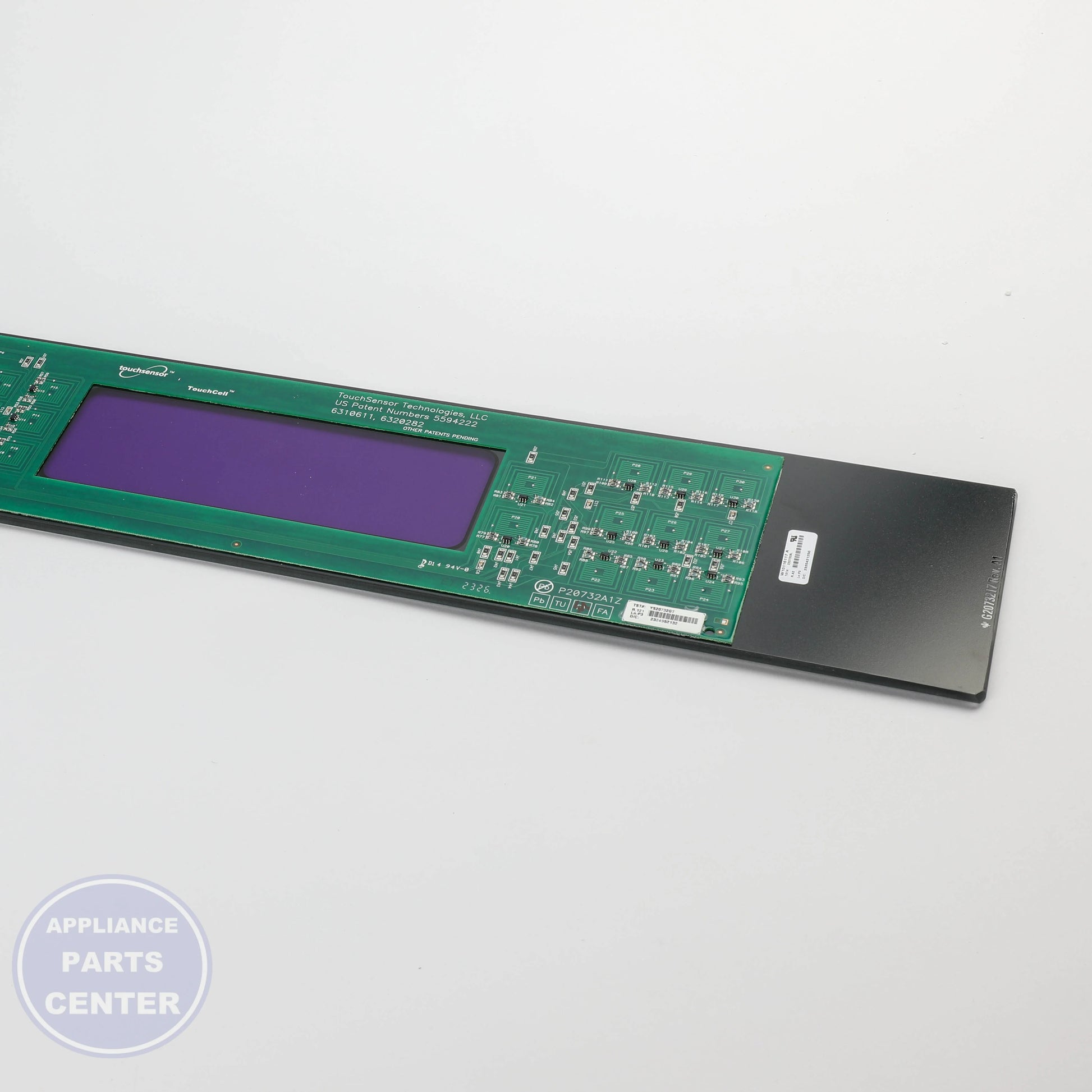 WPL SWTCH-MEMB WPW10116117 - Main view showing touchpad for specific models