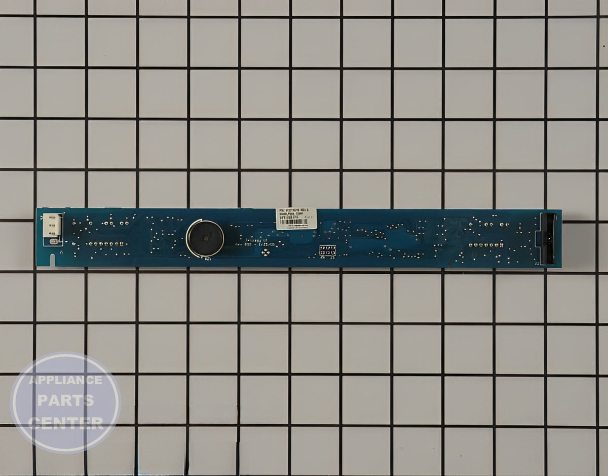 WHIRLPOOL REFRIGERATOR ELECTRONIC CONTROL BOARD WPW10116216 - Main view showing temperature control for specific models