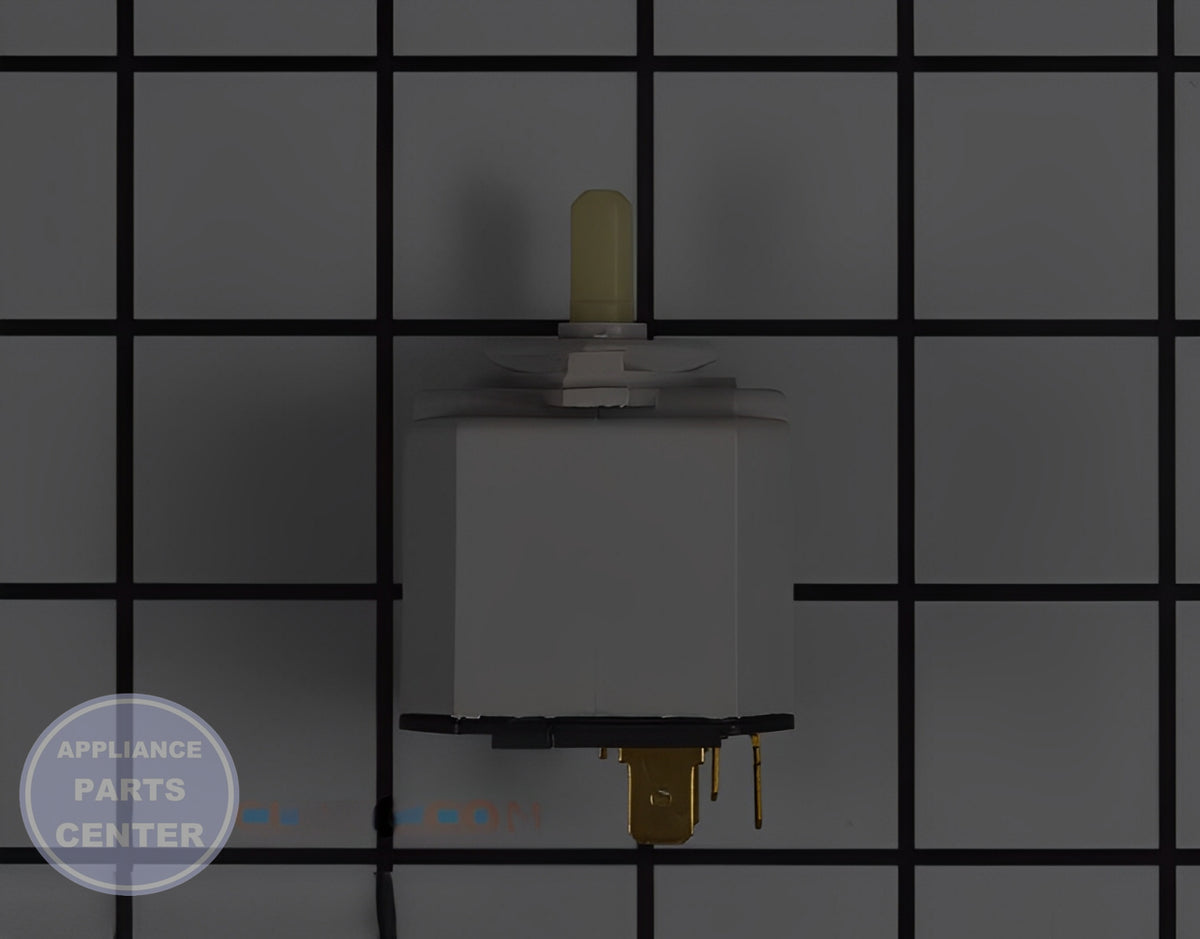 WHIRLPOOL DRYER START SWITCH WPW10117655 - Installation in WPL Dryer showing key mounting points