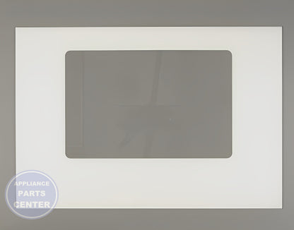 Amana Outer Door Glass WPW10118454 - Main view showing durable glass for various models