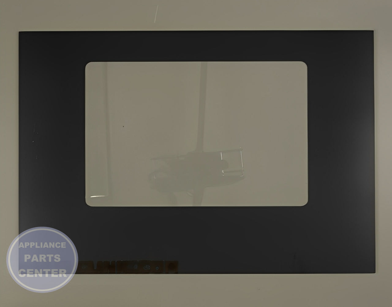 WHIRLPOOL DOOR GLASS ASSEMBLY WPW10118455 - Detailed view of durable glass material