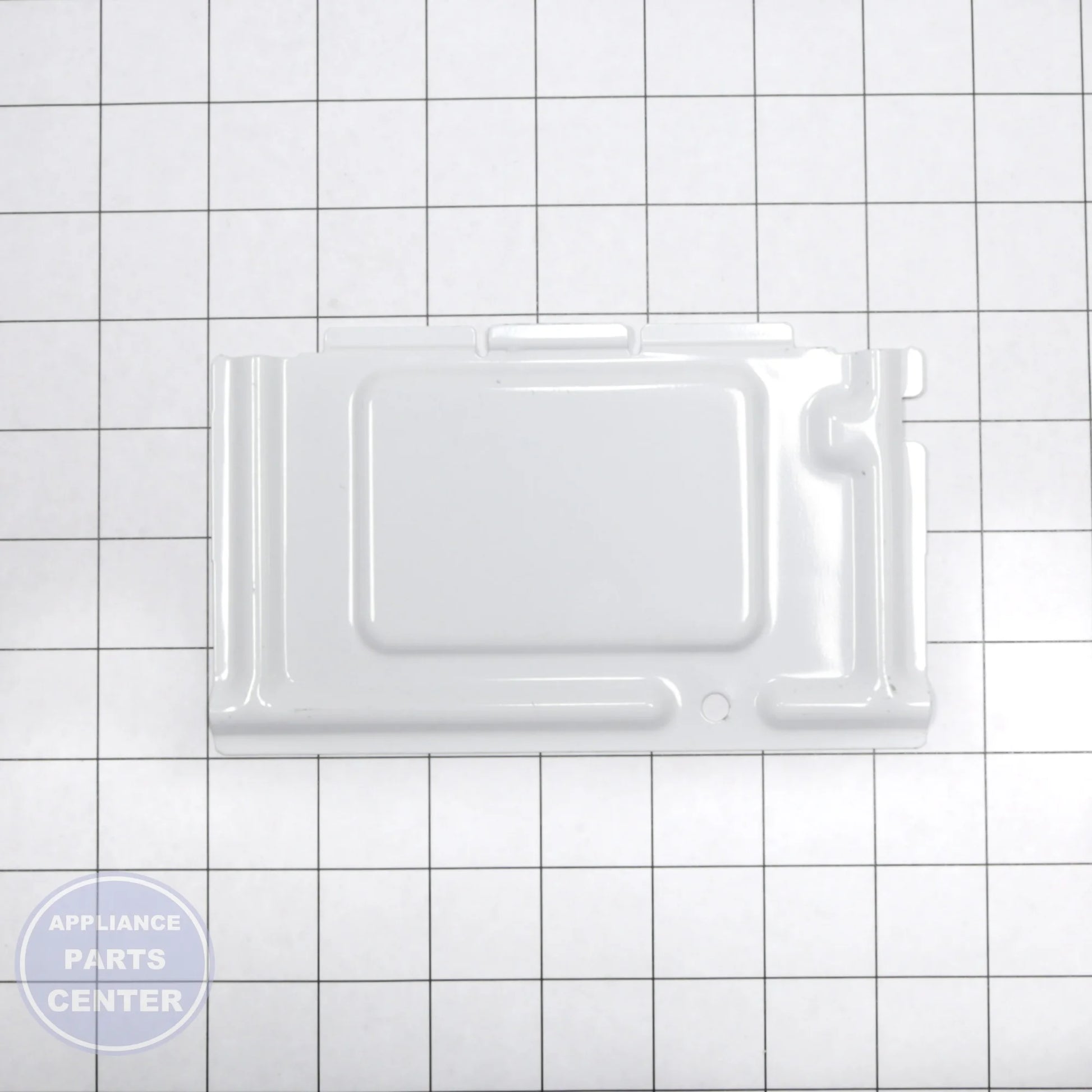 COVER-TERM WPW10119283 - Side view with precise measurements for a perfect fit