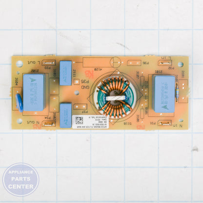 FILTER WPW10120220 - Side view with 10 GPM water flow specs