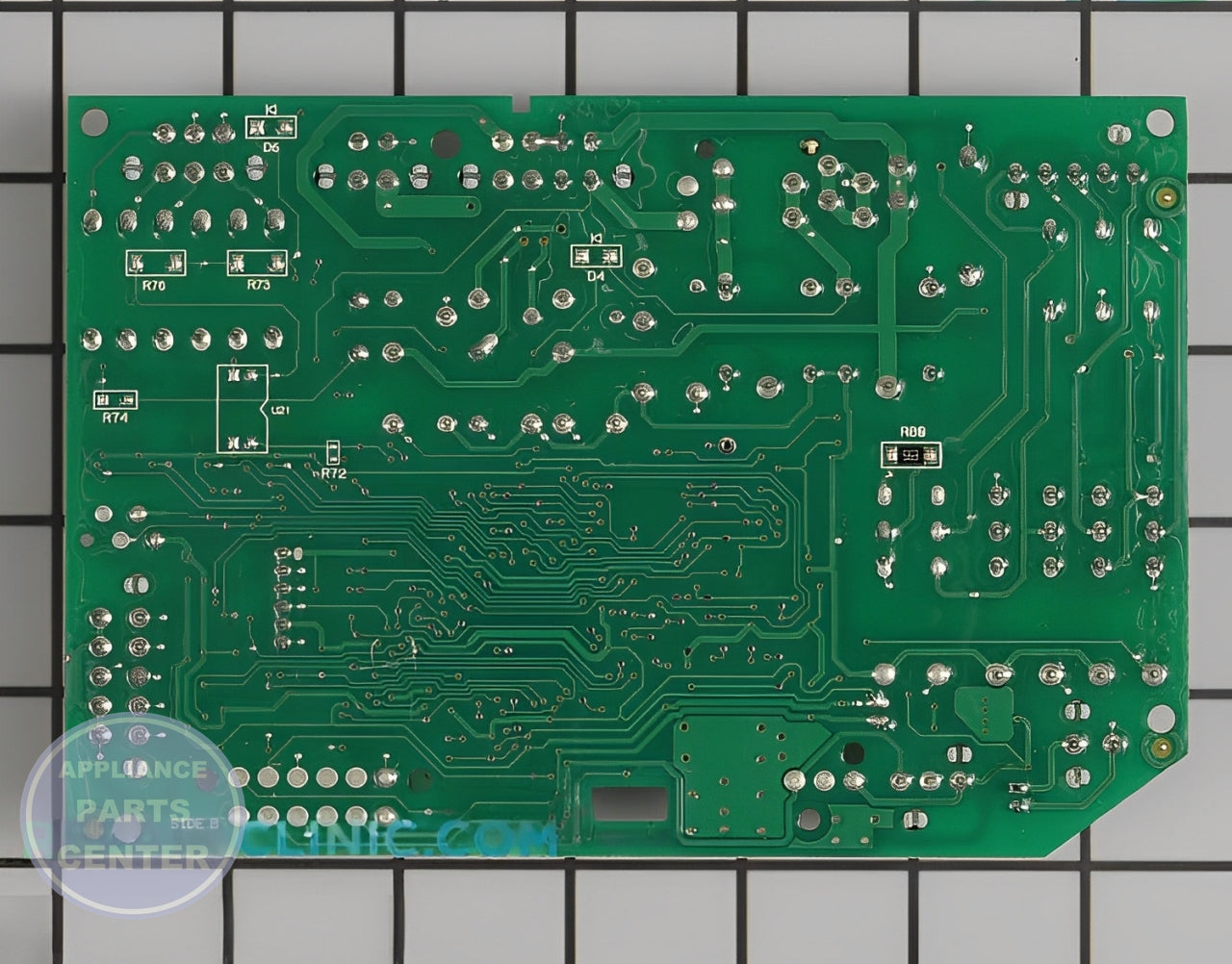Whirlpool Control Board WPW10120818 - Main view showing temperature control for various models