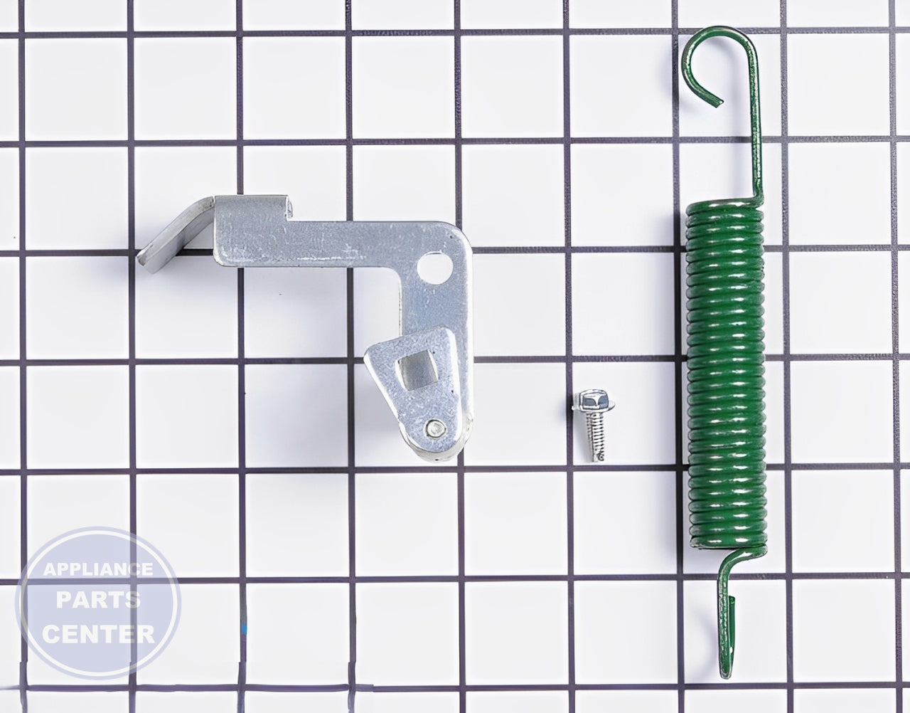 Whirlpool Refrigerator Extension WPW10121046 - Detailed view of sturdy hinge mechanism