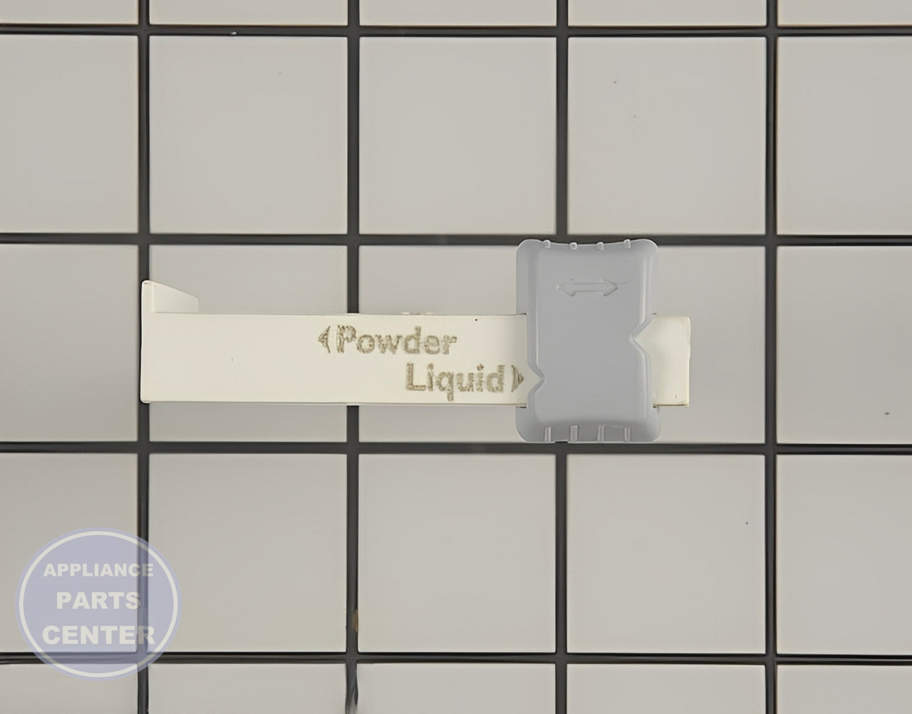 Whirlpool Dispenser Lever WPW10121596 - Main view showing smooth detergent dispensing for Amana Maytag models