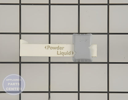 Whirlpool Dispenser Lever WPW10121596 - Main view showing smooth detergent dispensing for Amana Maytag models