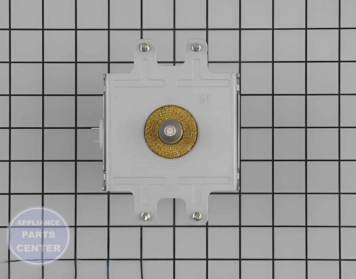 Magnetron WPW10126786 - Detailed view of diode, magnetron, and resistor assembly