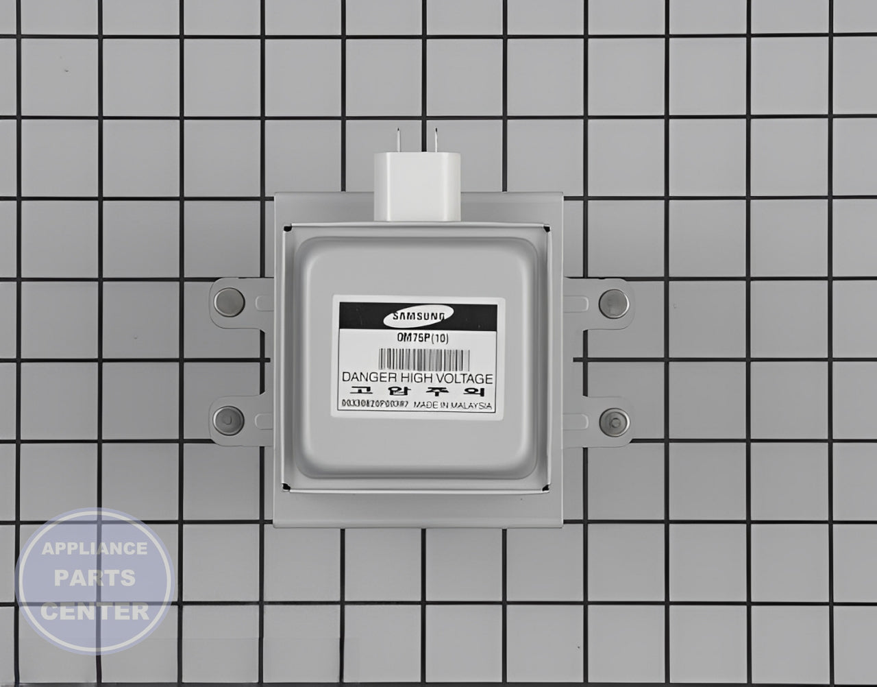 Amana WPW10126786 Magnetron - Main view showing power generation for Amana, Maytag, Jenn Air, Magic Chef, and Samsung models