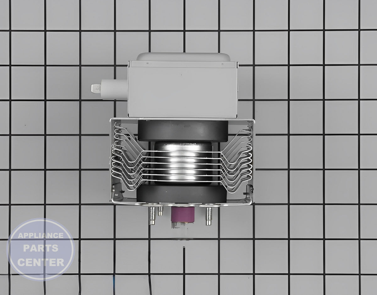 Magnetron WPW10126786 - Side view with precise measurements and specifications