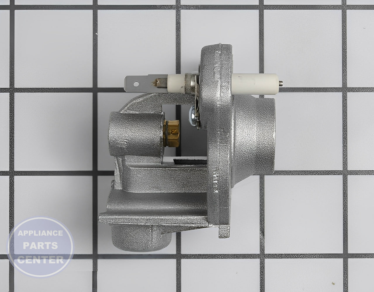 WHIRLPOOL ORIFICE HOLDER WPW10128450 - Detailed view of gas control technical details