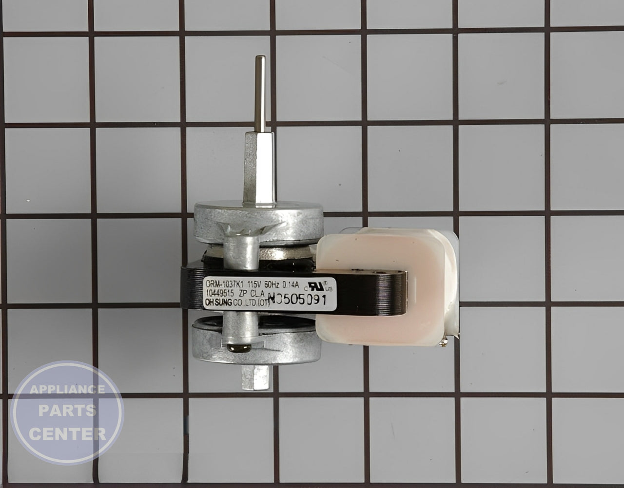 WHIRLPOOL EVAPORATOR FAN MOTOR WPW10128551 - Main view showing efficient cooling for Whirlpool models