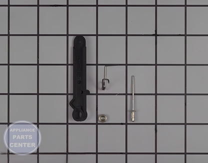 Whirlpool Microwave Arm WPW10128850 - Detailed view of hinge mechanism