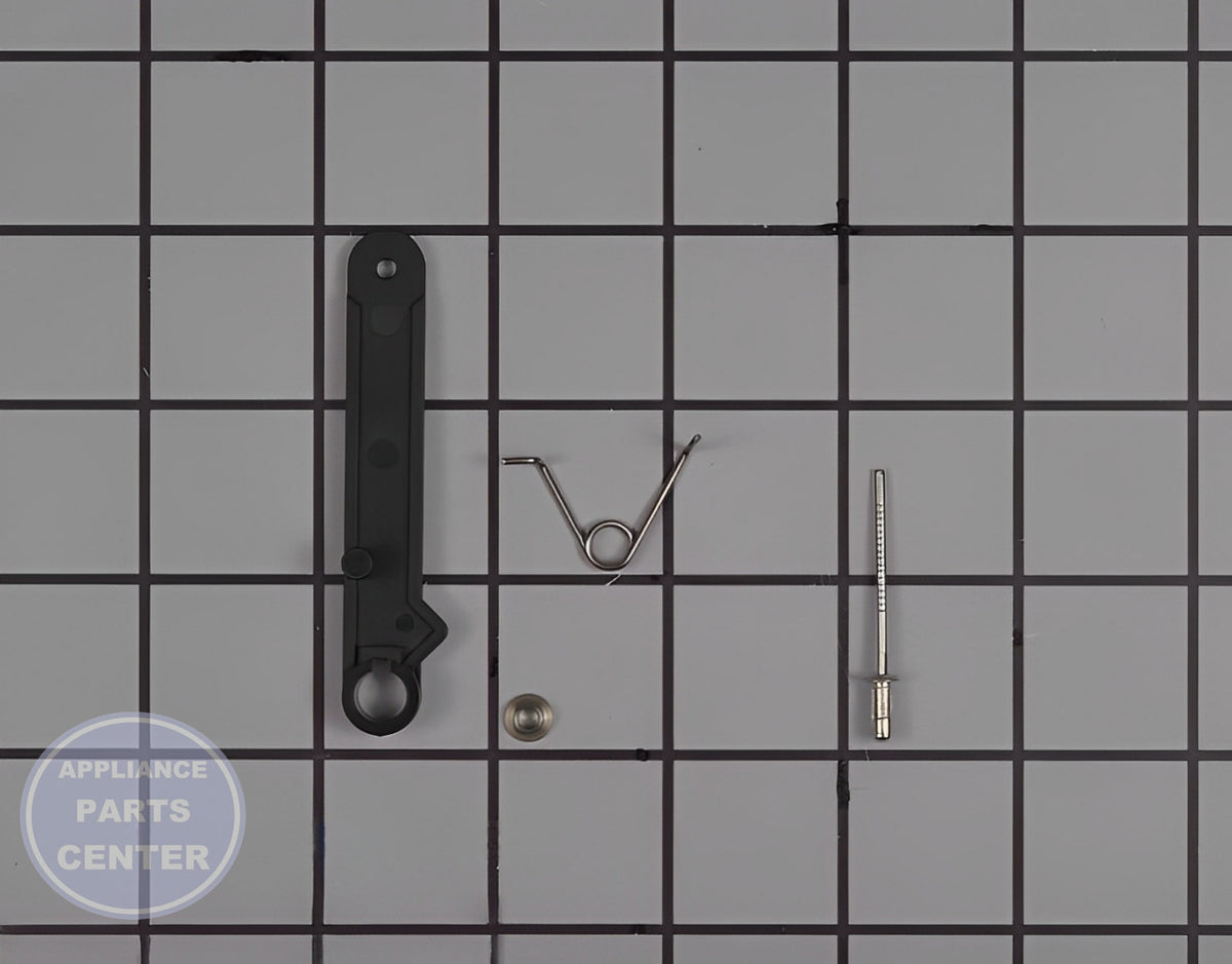 Whirlpool Microwave Arm WPW10128850 - Main view showing hinge feature for specific models