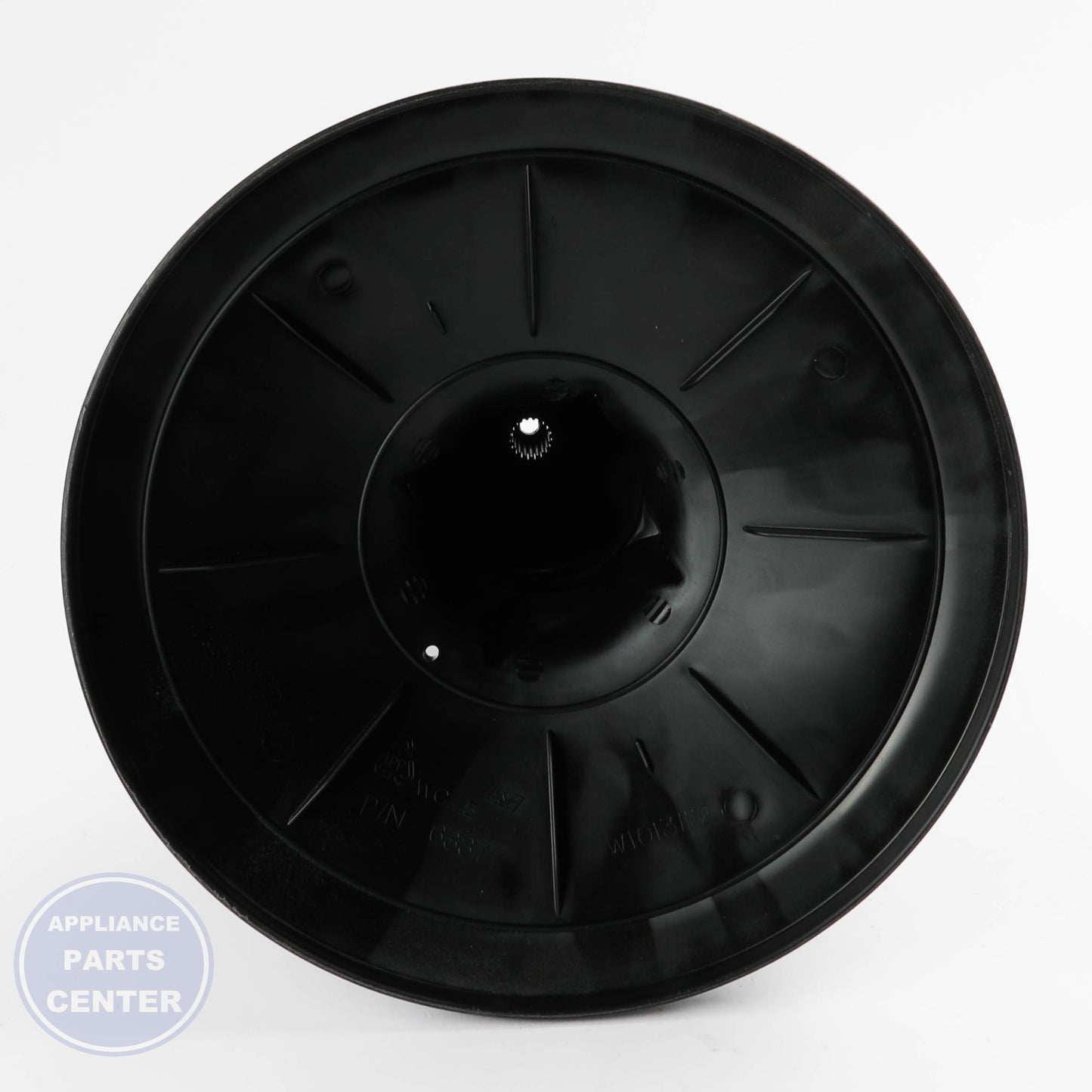 AGITATOR WPW10131112 - Detailed view of durable stainless steel construction