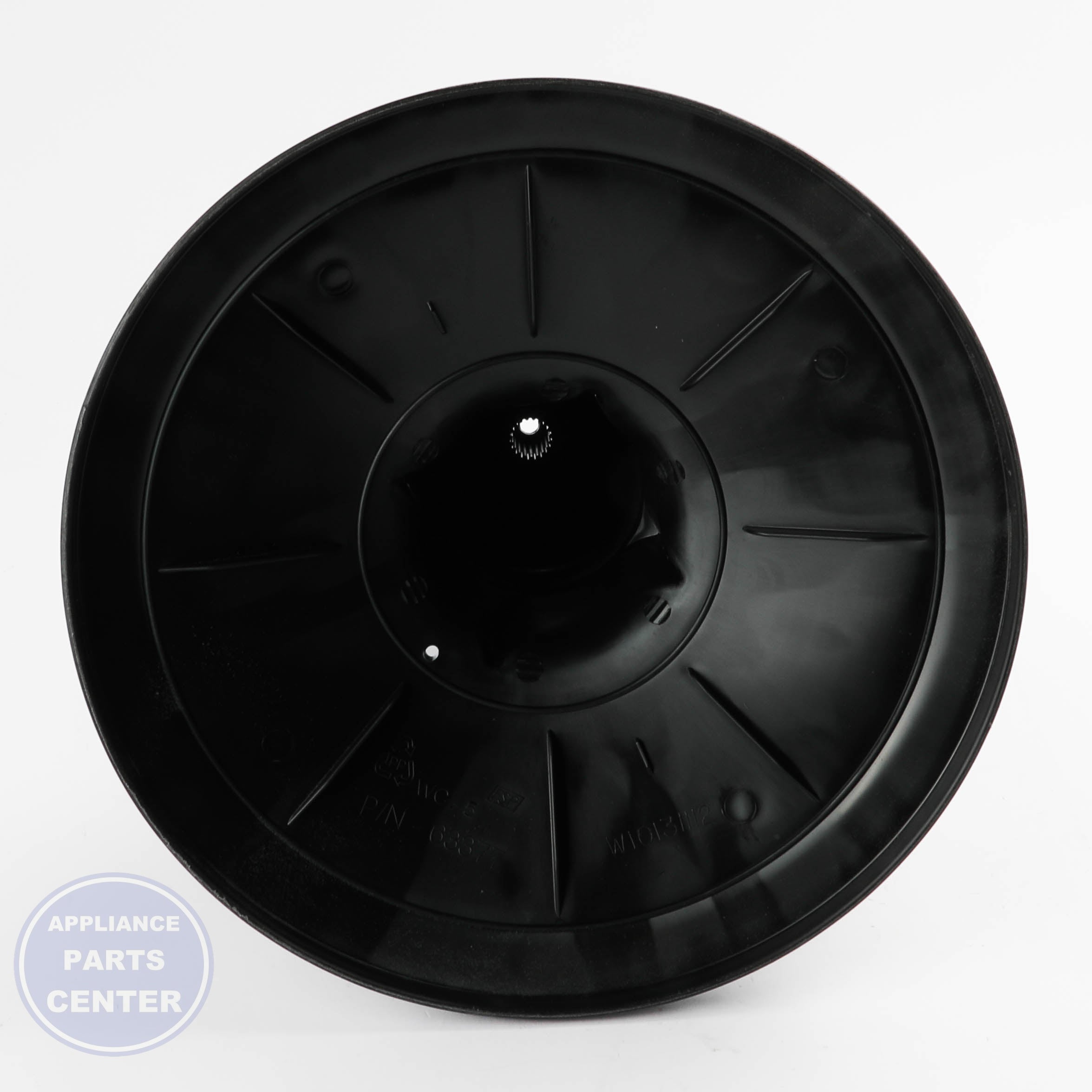 AGITATOR WPW10131112 - Detailed view of durable stainless steel construction