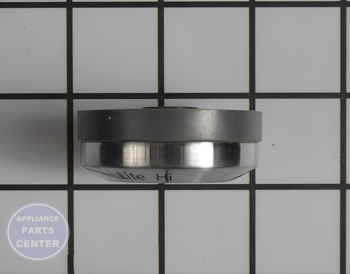 WHIRLPOOL KNOB WPW10132192 - Detailed view of knob, dial & button