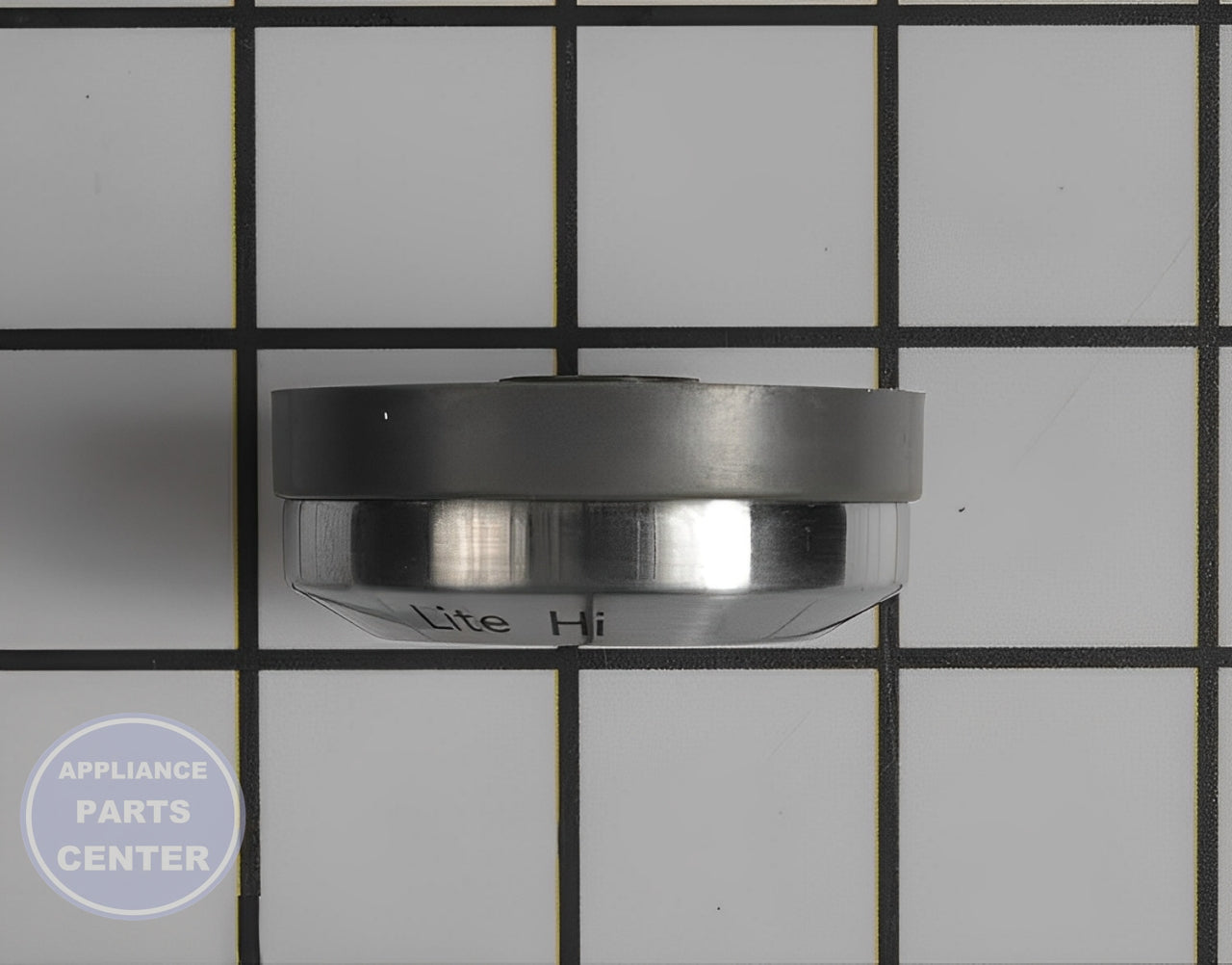 WHIRLPOOL KNOB WPW10132192 - Detailed view of knob, dial & button