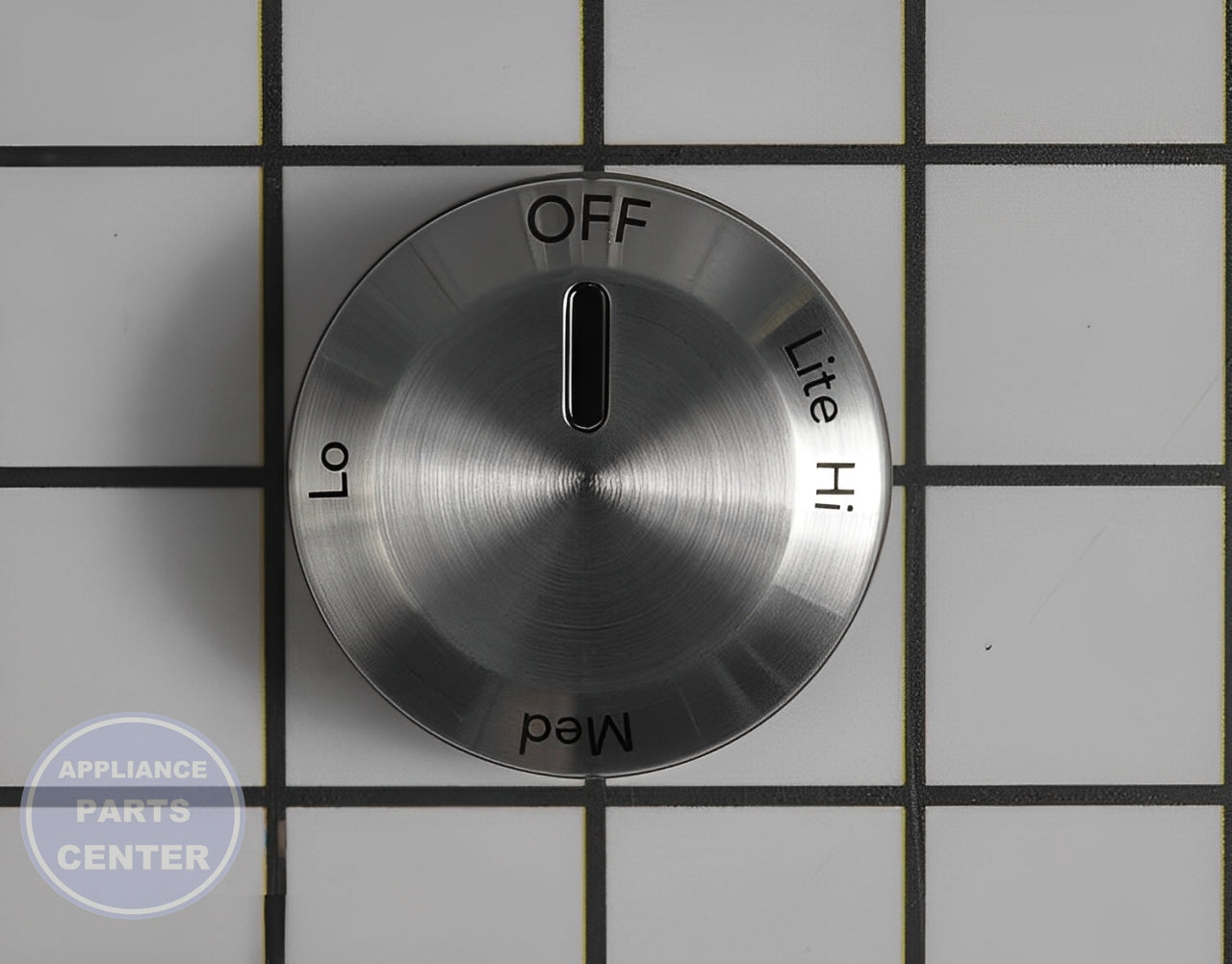 Whirlpool WHIRLPOOL KNOB WPW10132192 - Main view showing precise control for WPL Range/Stove/Oven