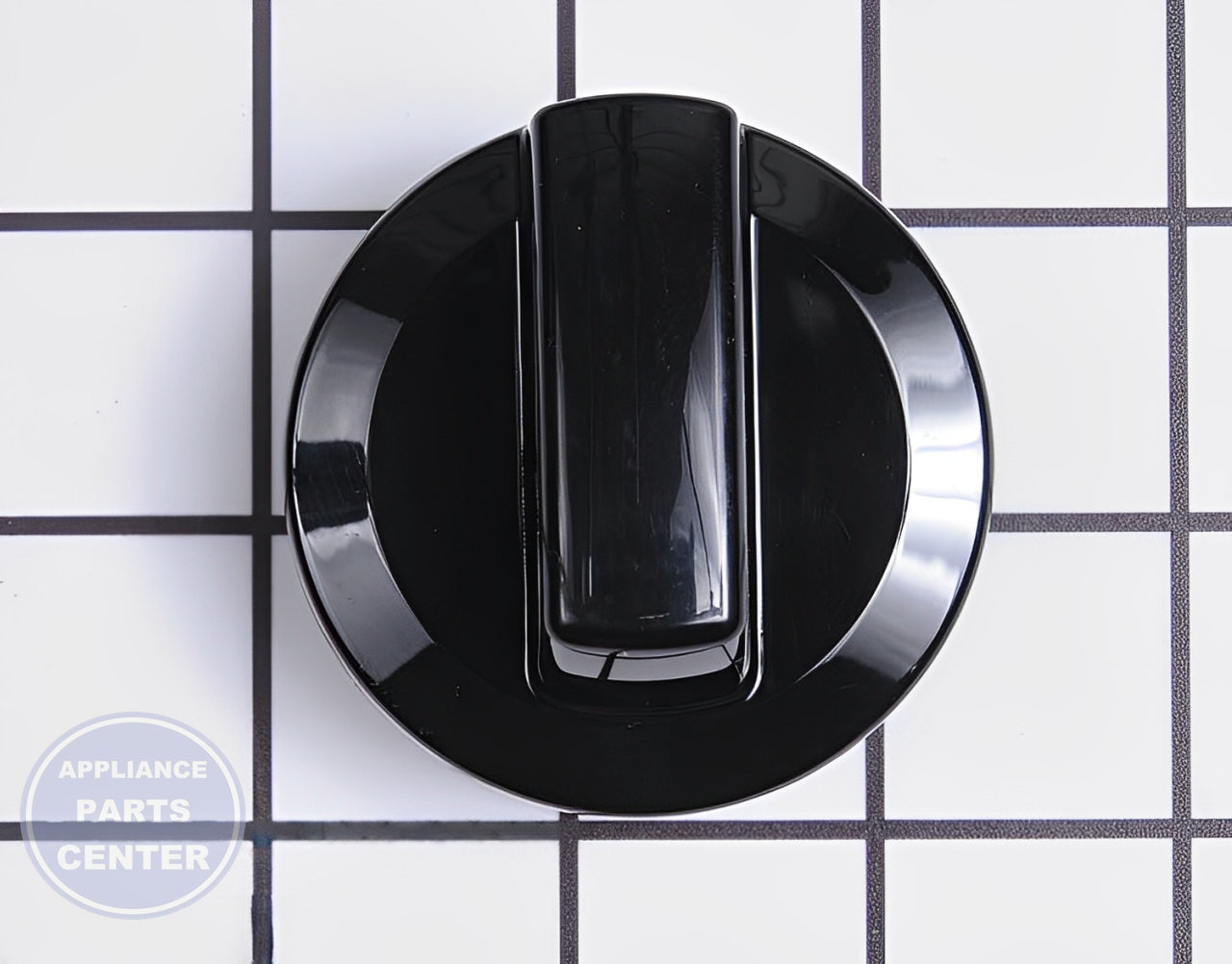 WHIRLPOOL KNOB WPW10134131 - Main view showing ergonomic design for WPL Range models