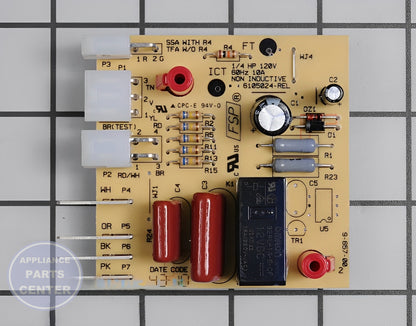 WHIRLPOOL REFRIGERATOR ELECTRONIC CONTROL BOARD WPW10135901 - Main view showing precise control features for select Whirlpool models