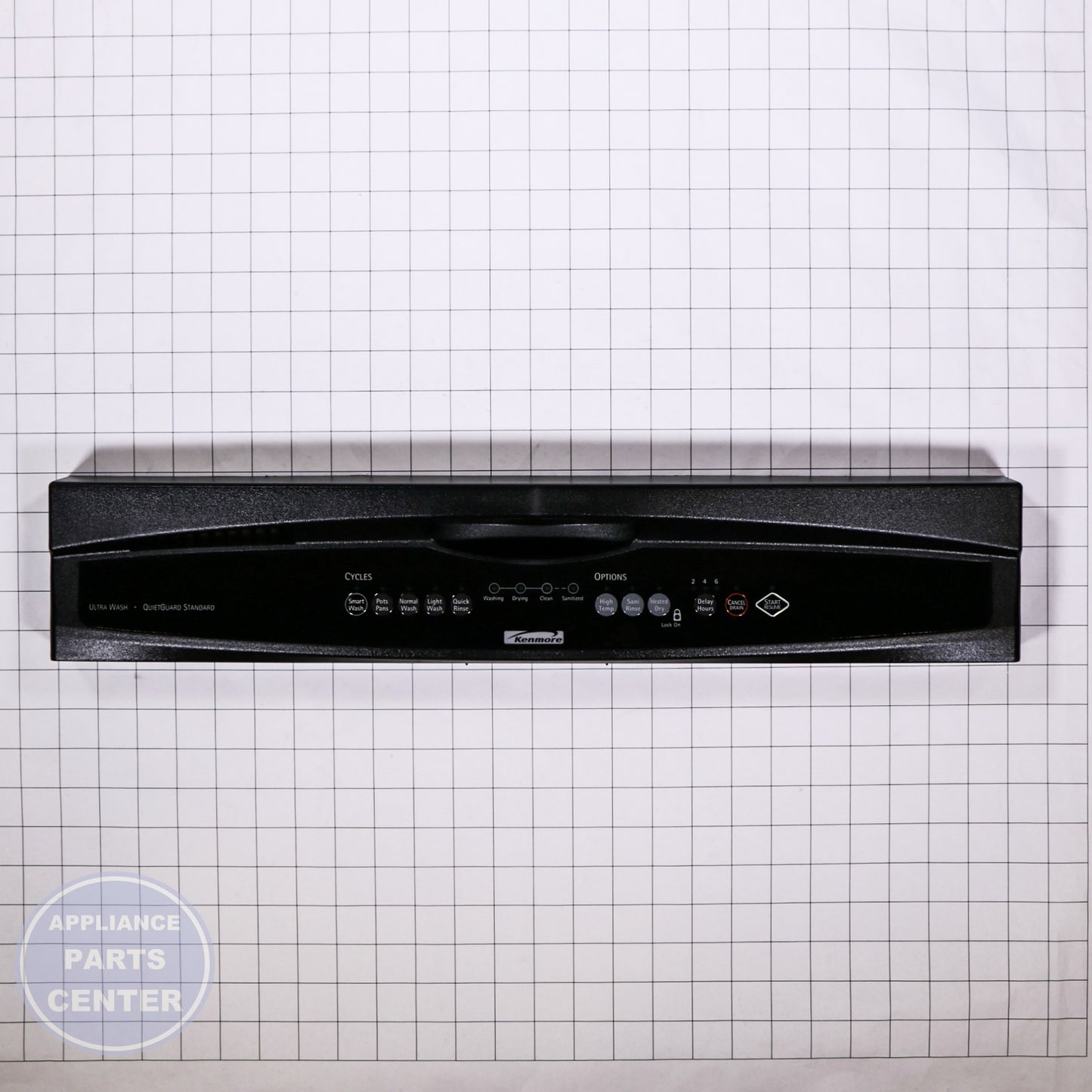 PANEL-CNTL WPW10137551 - Detailed view of control panel technical details