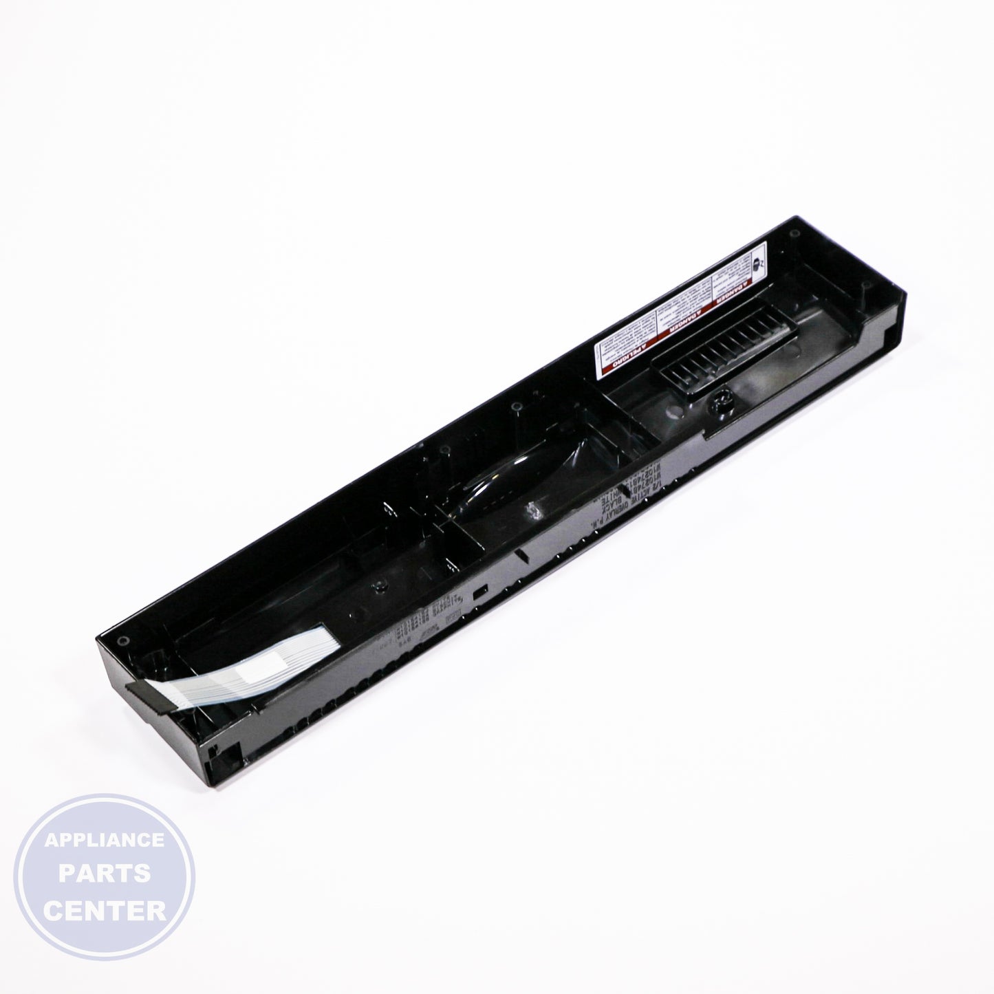 PANEL-CNTL WPW10137551 - Side view with precise specifications