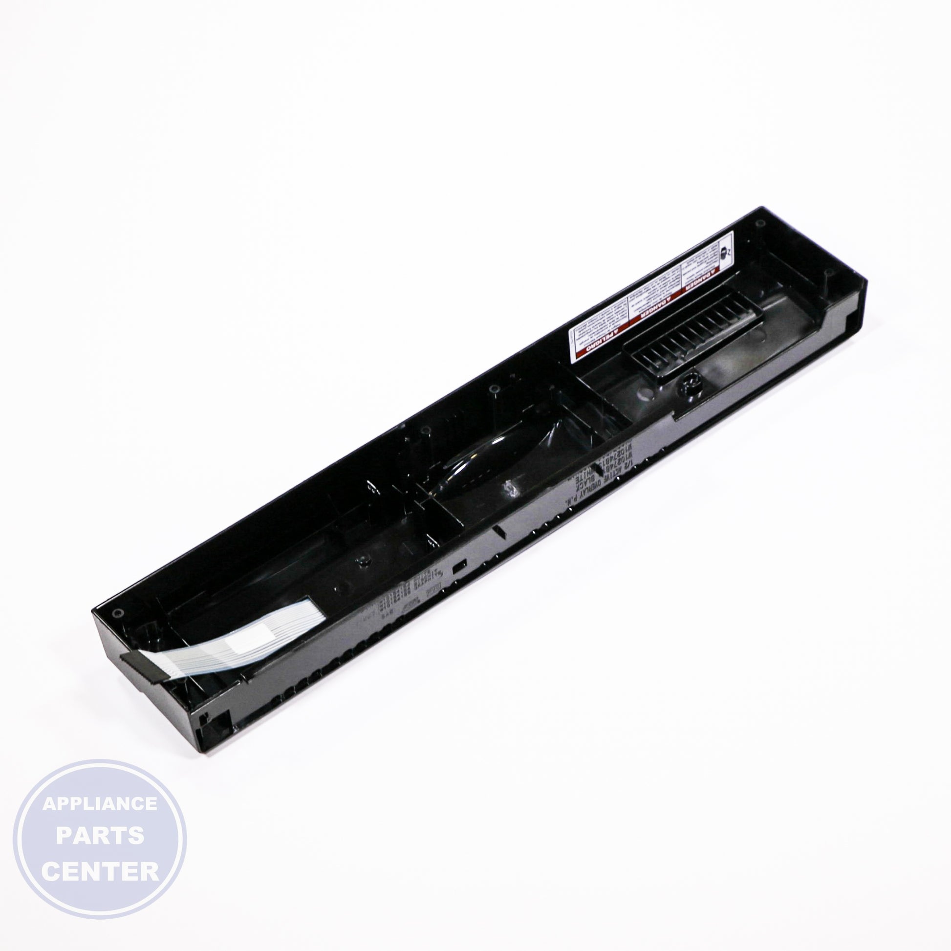 PANEL-CNTL WPW10137551 - Side view with precise specifications