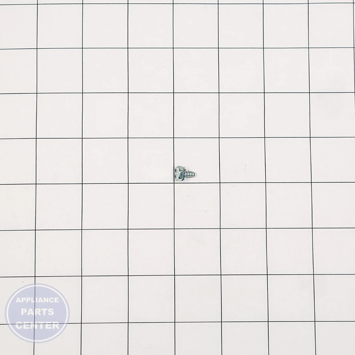SCREW WPW10139210 - Side view with precise specifications