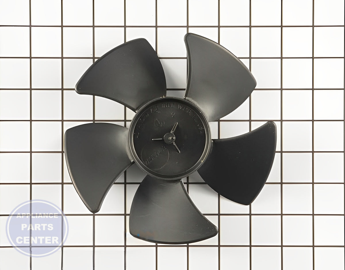 WHIRLPOOL REFRIGERATOR CONDENSER FAN BLADE WPW10139483 - Detailed view of Blower Wheel & Fan Blade