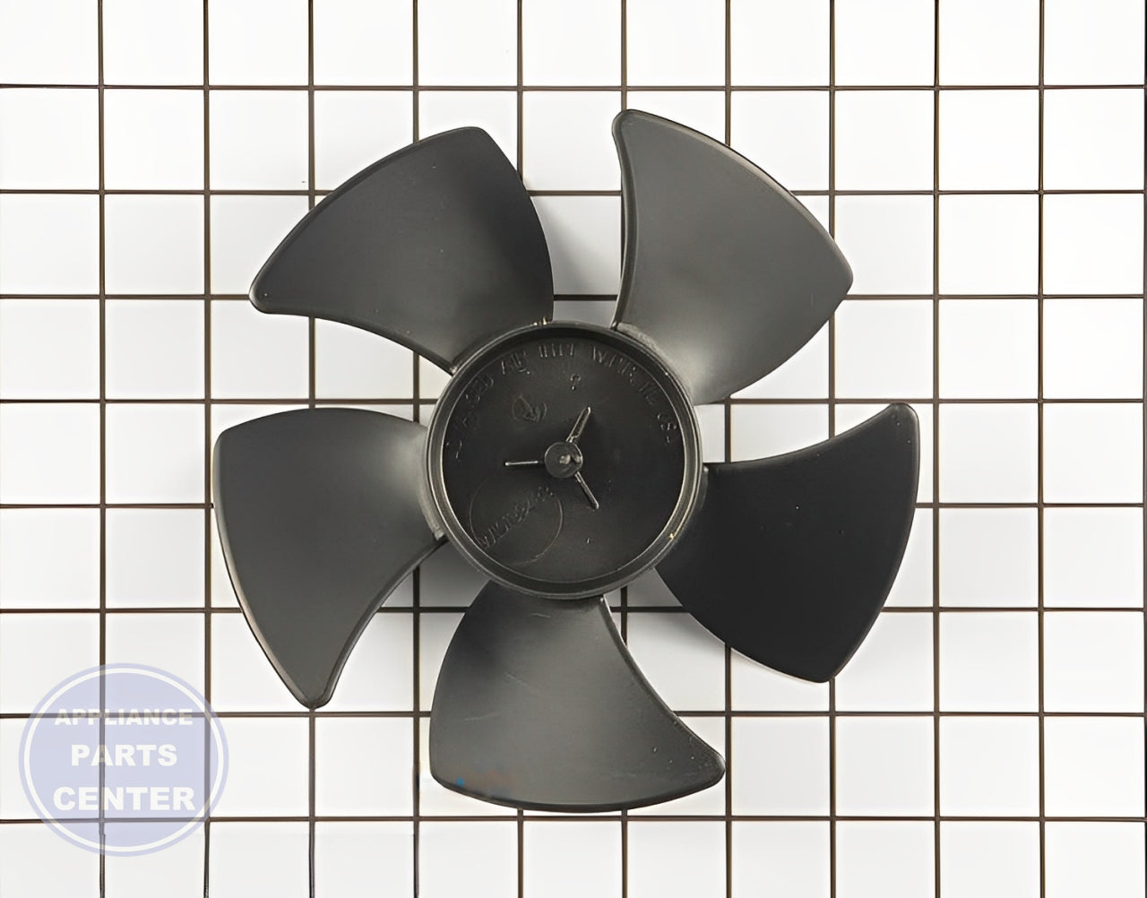 WHIRLPOOL REFRIGERATOR CONDENSER FAN BLADE WPW10139483 - Detailed view of Blower Wheel & Fan Blade