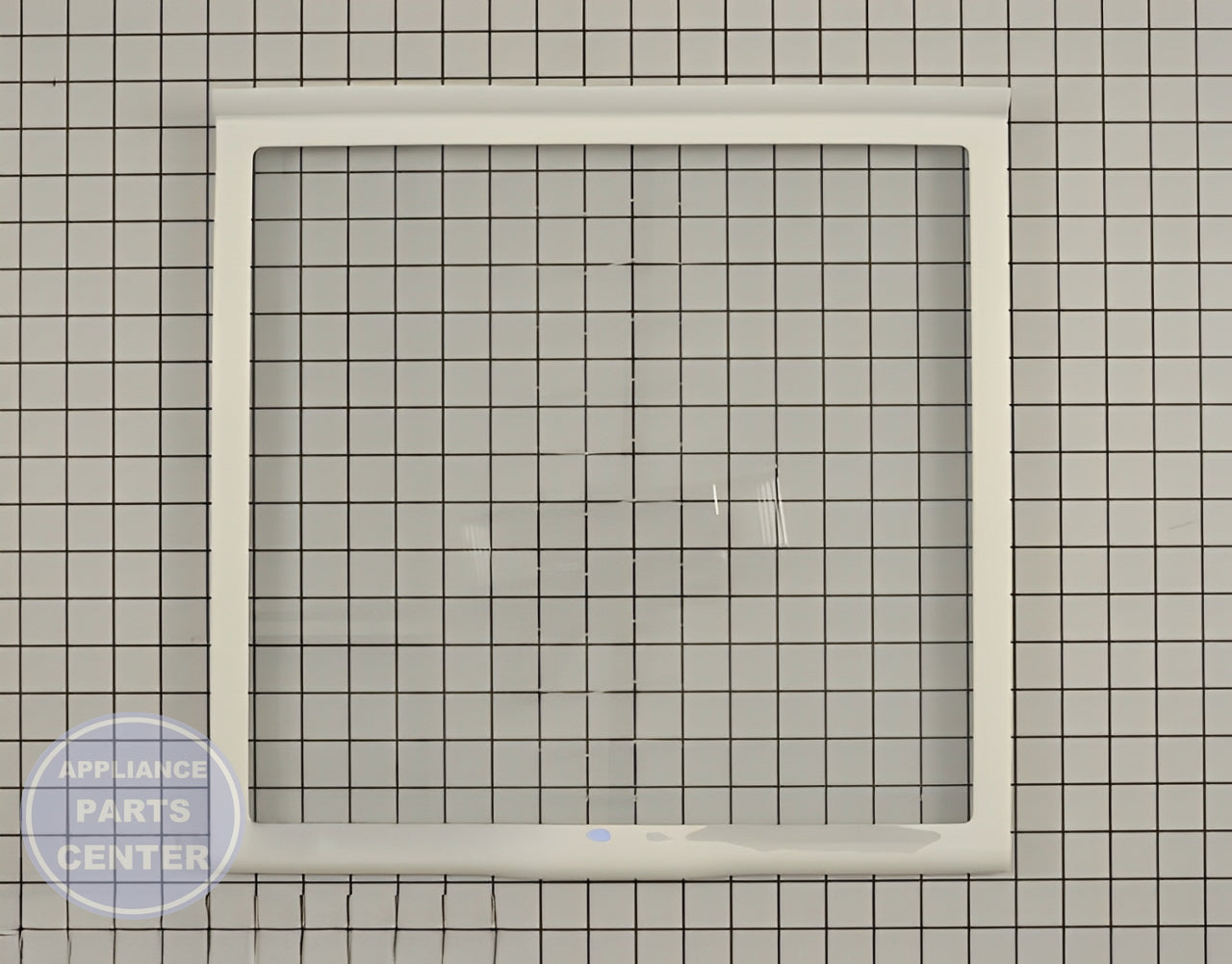 Maytag Glass Shelf WPW10141748 - Main view showing sturdy shelf & shelf support for various models