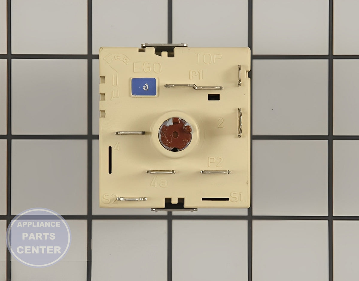 WHIRLPOOL INFINITE SWITCH WPW10149355 - Detailed view of precise technical details