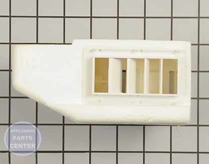 Damper Control Assembly WPW10151375 - Side view with precise thermostat specifications