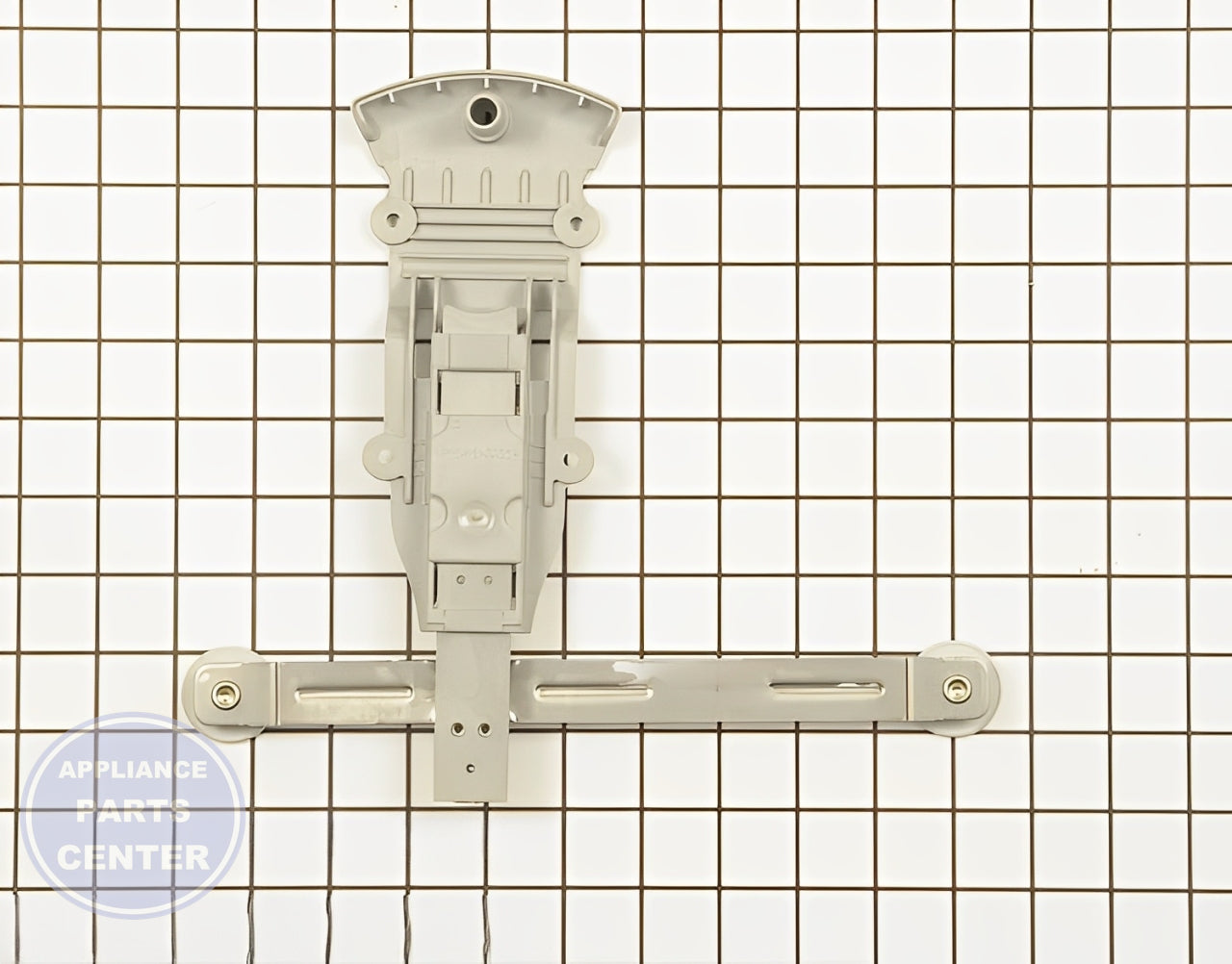 Dishrack Roller and Adjuster WPW10153530 - Detailed view of axle, roller, shaft, and wheel