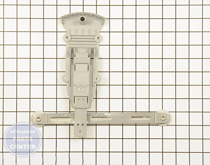 Dishrack Roller and Adjuster WPW10153530 - Detailed view of axle, roller, shaft, and wheel