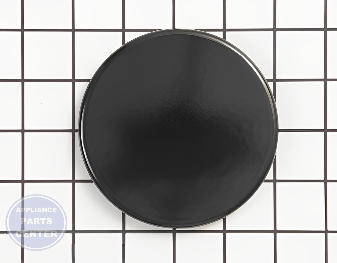 Amana Surface Burner Cap WPW10154101 - Main view showing optimized gas flow for various models