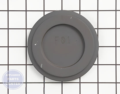 Surface Burner Cap WPW10154101 - Detailed view of precise gas control valve
