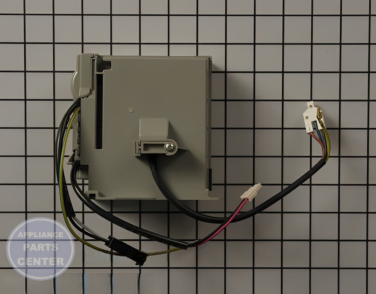 Refrigerator Inverter Box WPW10154805 - Side view with precise Circuit Board & Timer specs
